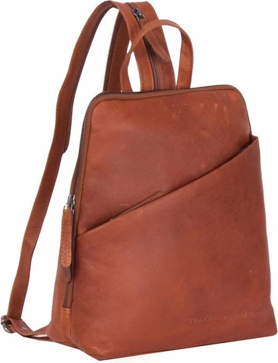 Promo π₯° Chesterfield Claire Rugzak Cognac π - Afbeelding 11