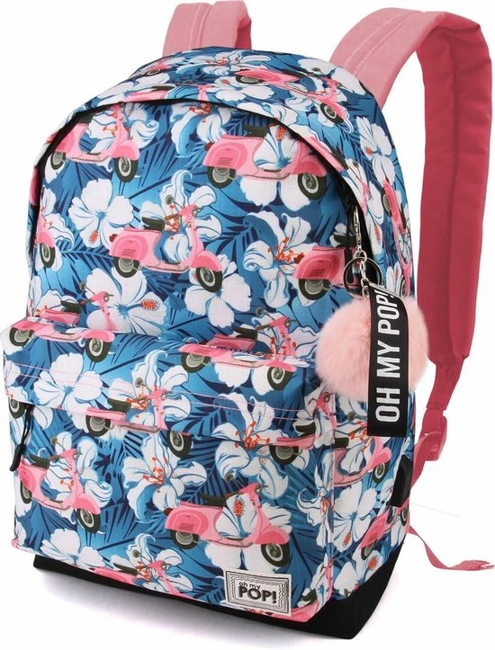 Gloednieuw π Rugzak Laptop - Oh My Pop - Pink Scooter - Multi Colour - Hoogte 44cm π― 2 Gloednieuw π Rugzak Laptop - Oh My Pop - Pink Scooter - Multi Colour - Hoogte 44cm π― - Afbeelding 2