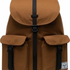 Goedkoop ✨ Herschel Dawson - Rubber / Rugzak Met Laptopvak - 20,5L Opbergruimte / Met Levenslange Fabrieksgarantie / Limited Lifetime Warranty / Bruin 🧨