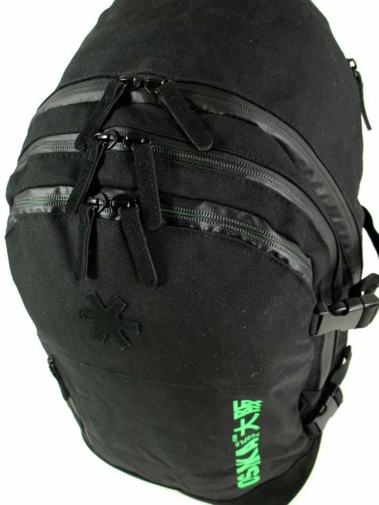 Promo π Osaka People π Backpack Large Unstoppable Black Green π - Afbeelding 6