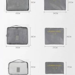 Goedkoop π Jealie Packing Cubes 6-delig - Kleding Organiser Set - Opbergzakken - Reis Zakken - Inpak Kubussen - π Backpack - Reizen - Grijs β 7 Goedkoop π Jealie Packing Cubes 6-delig - Kleding Organiser Set - Opbergzakken - Reis Zakken - Inpak Kubussen - π Backpack - Reizen - Grijs β -Gabbag-winkel 550x735 3