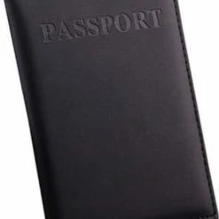 Hete verkoop 👏 SBVR Zwarte Paspoort Protector - Beschermhoes - Paspoorthouder - Cover - Mapje ⌛