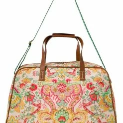 Beste Verkoop ✨ Pip Studio Middelgrote Weekendtas Kyoto Festival - Geel - Nylon/satijn 🥰