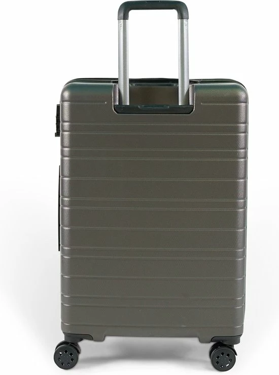 Nieuw π ©TROLLEYZ - Amsterdam No.9 - Reiskoffer 69cm Met TSA Slot - Dubbele Wielen - 360° Spinners - 100% ABS - Reiskoffer In Cloudy Grey π 3 Nieuw π ©TROLLEYZ - Amsterdam No.9 - Reiskoffer 69cm Met TSA Slot - Dubbele Wielen - 360° Spinners - 100% ABS - Reiskoffer In Cloudy Grey π - Afbeelding 3