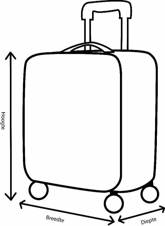 Aanbiedingen π€© Decent Lumi Fix π Handbagage Koffer - 55 Cm - Black/Pink π― - Afbeelding 10