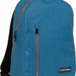 Nieuw 🔥 New Rebels® Vepo - Rugtas - Blauw - Waterbestendig - 14 - 25L - 33x15x49cm - Rugzak / 🎒 Backpack 🎉