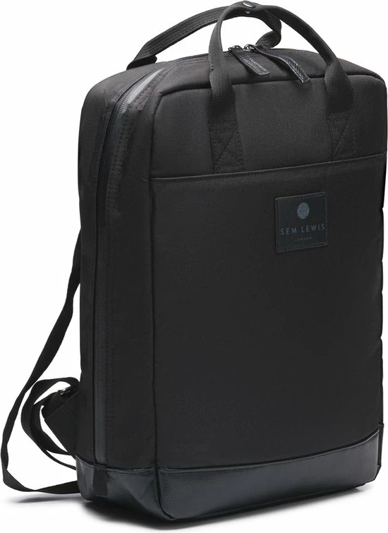 Flash-uitverkoop π― Sem Lewis Northern Hampstead Heren LaptoptasRugzak Textiel - Zwart β¨ 2 Flash-uitverkoop π― Sem Lewis Northern Hampstead Heren LaptoptasRugzak Textiel - Zwart β¨ - Afbeelding 2