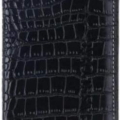 Hete verkoop 🧨 Sitna Zwarte Krokodillen Dessin Paspoort Protector - Beschermhoes - Paspoorthouder - Cover - Mapje - Hoesje ✨