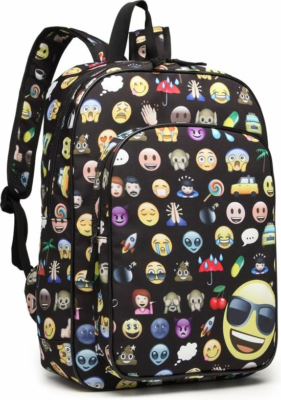 Hete verkoop π Miss Lulu Rugzak - Rugtas Met Portemonnee En Etui - Schooltas - Emoji - A4 Formaat - Lichtgewicht (E6629 BK) β 9 Hete verkoop π Miss Lulu Rugzak - Rugtas Met Portemonnee En Etui - Schooltas - Emoji - A4 Formaat - Lichtgewicht (E6629 BK) β - Afbeelding 9