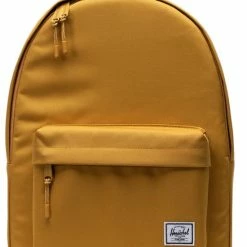 Beste Pirce ⭐ Herschel Classic - Harvest Gold / The Original 🎒 Backpack - Basic 'everyday' Rugzak Met 24L Opbergruimte / Met Levenslange Fabrieksgarantie / Limited Lifetime Warranty / Geel 👍