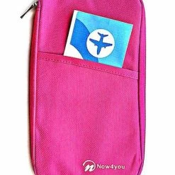 Beste Verkoop 🔔 Now4you Travel Organizer - Reis Portemonnee – Paspoorthoesje- Roze 🔥 -Gabbag-winkel 550x785 4