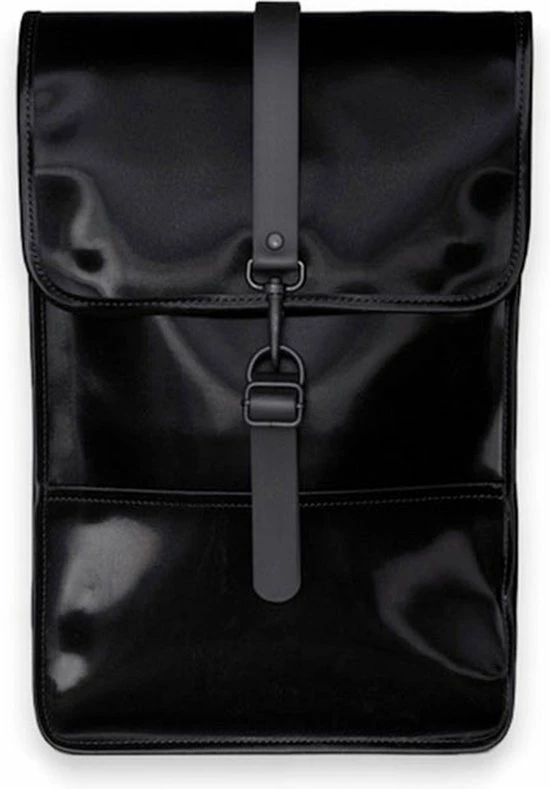 Uitgang π Rains Mini Rugzak Unisex 9L - Velvet Black π - Afbeelding 8