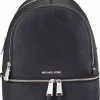 Coupon ✨ Michael Kors Rhea M Dames Rugzak - Zwart ✔️