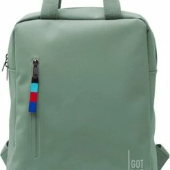 Hete verkoop ⭐ Got-bag GOT BAG Rugtas / Rugtas / Laptoptas / Schooltas - Daypack - 13 Inch - 15 Liter - Vegan - Groen 🎁