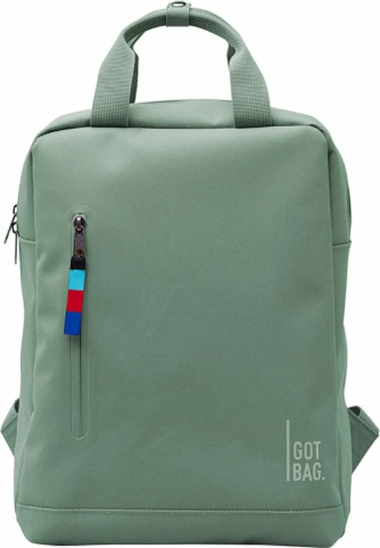 Hete verkoop β Got-bag GOT BAG Rugtas / Rugtas / Laptoptas / Schooltas - Daypack - 13 Inch - 15 Liter - Vegan - Groen π