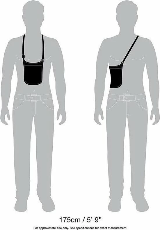 Coupon π― Pacsafe Coversafe V75-RFID Nektasje-Grijs (Neutral Grey) π - Afbeelding 4