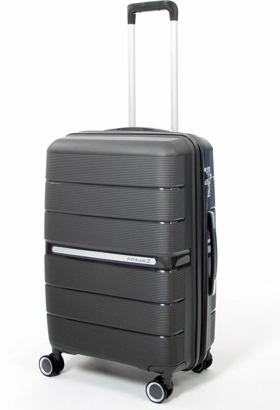 Coupon β Attitudez EliteZ Reiskoffer Medium Grijs 67cm - TSA-slot - Uitbreidbaar π