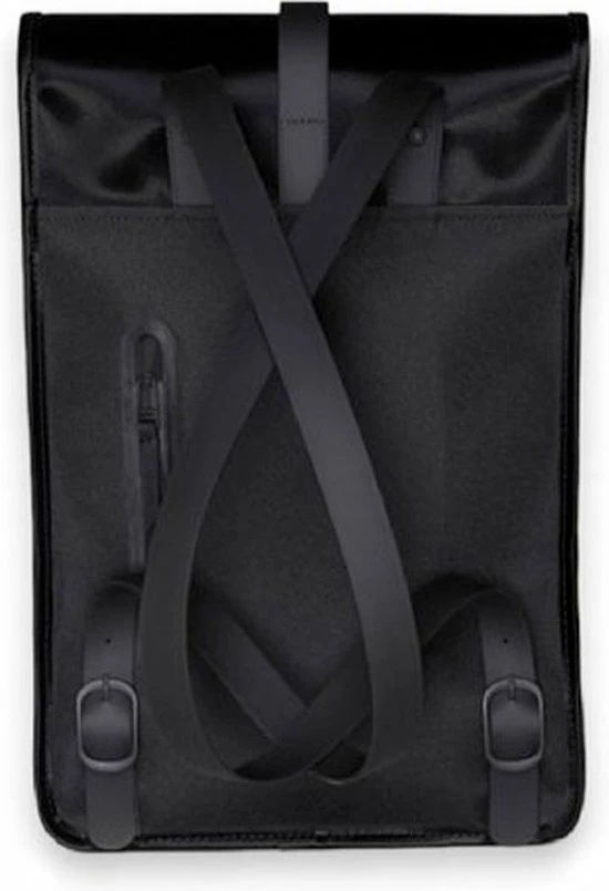 Uitgang π Rains Mini Rugzak Unisex 9L - Velvet Black π - Afbeelding 9