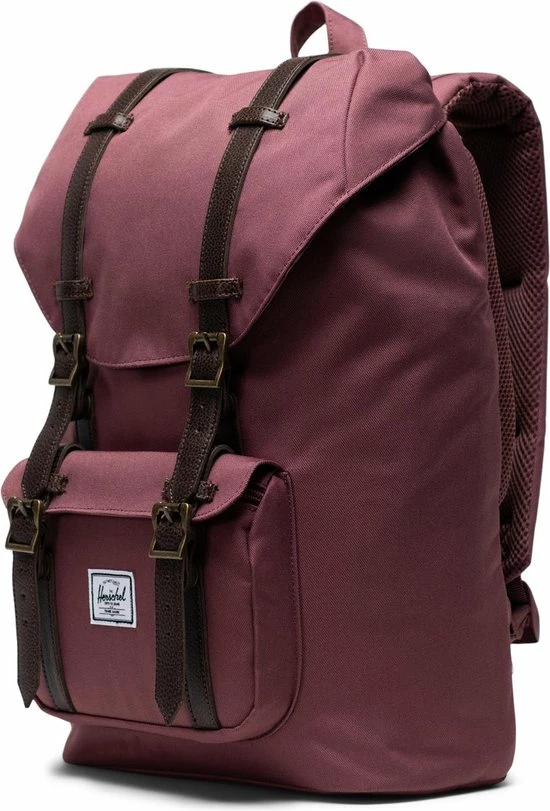 Coupon π€© Herschel Little America Mid-Volume - Rose Brown / Rrugzak Met 17L Opbergvolume - 13" Fleece-gevoerd Laptopvak - Magnetische Sluiting / Met Levenslange Fabrieksgarantie / Limited Lifetime Warranty / Bruin π - Afbeelding 3