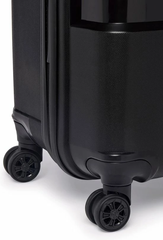 Top 10 π₯ ©TROLLEYZ - Venice No.10 - Trolley - 55cm Met TSA Slot - Dubbele Wielen - 360° Spinners - 100% Polypropyleen - π Handbagage Koffer In Piano Black π 6 Top 10 π₯ ©TROLLEYZ - Venice No.10 - Trolley - 55cm Met TSA Slot - Dubbele Wielen - 360° Spinners - 100% Polypropyleen - π Handbagage Koffer In Piano Black π - Afbeelding 6