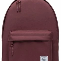 Uitgang 😀 Herschel Classic - Rose Brown / The Original 🎒 Backpack - Basic 'everyday' Rugzak Met 24L Opbergruimte / Met Levenslange Fabrieksgarantie / Limited Lifetime Warranty / Bruin 🌟