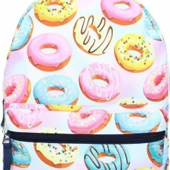 Aanbiedingen 🧨 Milky Kiss Young, Wild & Free - Rugzak - Schooltas Meisje - Multi - Donuts 😍