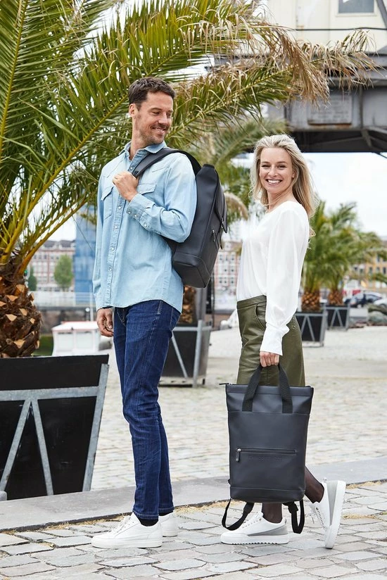 Korting π Enrico Benetti Bridgetown 46192 Laptoprugzak Met 15" Laptopvak - Olijf Groen π - Afbeelding 5