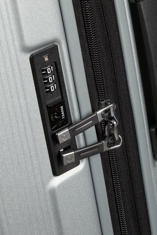 Korting π Samsonite Reiskoffer - Nuon Spinner 81/30 Exp (Groot) Matt Silver 𧨠- Afbeelding 9
