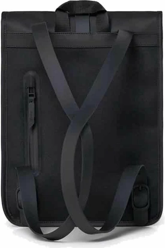 Flash-uitverkoop β€οΈ Rains Rolltop Mini Unisex - Zwart - One Size β€οΈ - Afbeelding 9