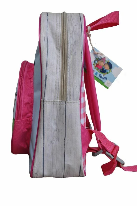 Gloednieuw π Fien & Teun Rugzak Rugtas School Tas 2-5 Jaar Roze π - Afbeelding 3