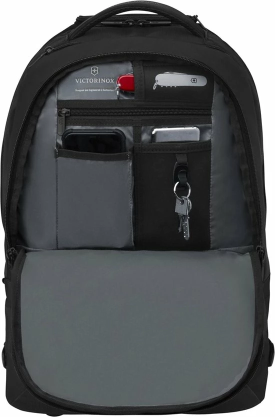 Uitgang β¨ Victorinox VX Sport Evo π Backpack On Wheels Black/black π - Afbeelding 7