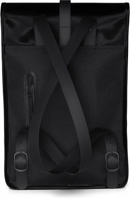 Uitgang π Rains Mini Rugzak Unisex 9L - Velvet Black π - Afbeelding 2